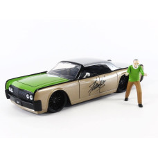 Jada Toys Stan Lee 124 1963 Lincoln Continental Diecast Car Figure Toys For Kids And Adults