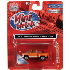 Classic Metal Works 1976 Chevy Stepside Pickup Tangier Orange 187 Ho Scale