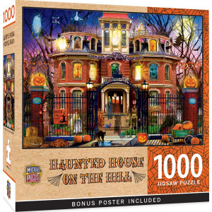 Masterpieces 1000 Piece Halloween Jigsaw Puzzle Haunted House On The Hill 1925X2675