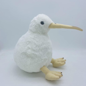 Tammyflyfly White Kiwi Bird 11 Inches 29Cm Plush Toy Soft Toy Stuffed Animal 29 Cm