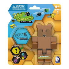 Bee Swarm Simulator Brown Bear Action Figure Pack Wmystery Bee Honeycomb Case 5 Articulated Figure Bonus Items Serie