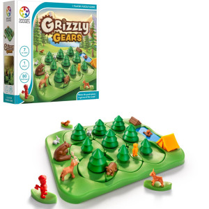 Smartgames Grizzly Gears Game With 80 Challenges For Ages 7 Adult