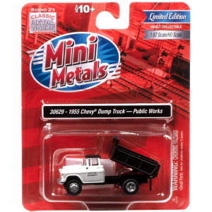 Mini Metals 187 Scale 1955 Chevy Dump Truck Municiple Public Works