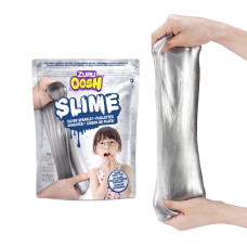 Oosh Slime Large Foilbag 800G Silver By Zuru Gooey Slime And Epic Stretchy Slime For Girls And For Kids