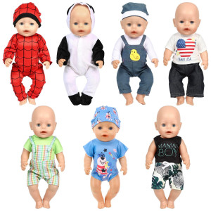 Sotogo 7 Sets 18 Inch Doll Clothes Doll Outfits Doll Accessories For 18 Inch Boy Doll