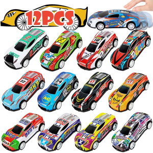 Pull Back Toy Cars Mini Diecast Race Cars Vehicles Bulk Party Favor Cars Toys Goodie Bag Stuffers Pinata Fillers Teacher T