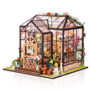 Gudoqi Diy Miniature Dollhouse Kit Tiny House Kit With Furniture Miniature House Kit 124 Scale Handmade Gift For Birthday Ch