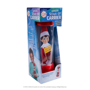 The Elf On The Shelf Scout Elf Carrier The Official Carrier From The North Pole For Scout Elf Family Adventures Includes 2 Mes