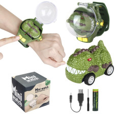 2023 Remote Control Car Watch Toys With Led Light 24 Ghz Mini Racing Cars Wrist Toy For Kids Adults Rc Small Car Interactive Ou