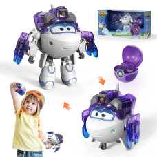 Super Wings Toys Action Figure 5 Transformer Astra Robot Airplane Toy Equipment Upgraded For Kids 3 Birthday Gifts For Kids