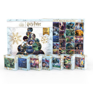 New York Puzzle Company Harry Potter Harry Potter Advent Calendar 24 Piece Jigsaw Puzzle For Adults