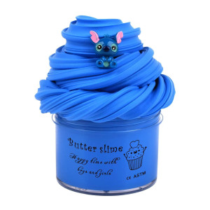 Blue Butter Slime Girls And Boys Scented Slime Stress Relief Toy Super Soft And Nonsticky For Party Favors Birthday Gifts