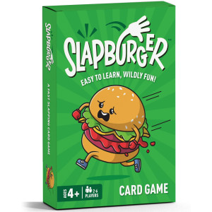 Slapburger Fun Family Games For Game Night Playing Card Games For Kids Adults Families Teens Party Gifts Ages 4 And Up