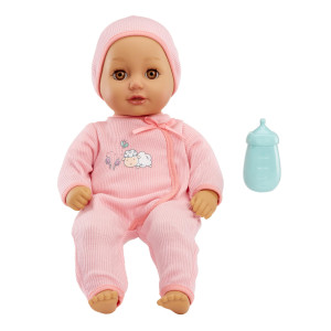 Baby Born My First Baby Doll Ava Light Brown Eyes Realistic Softbodied Baby Doll For Kids Ages 1 Up Eyes Open Close Ba