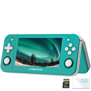 Rg505 Handheld Game Console Android 12 Unisoc Tiger T618 Builtin 128G Preloaded 3172 Games Gyroscope Sensor And 495 Inch Oled