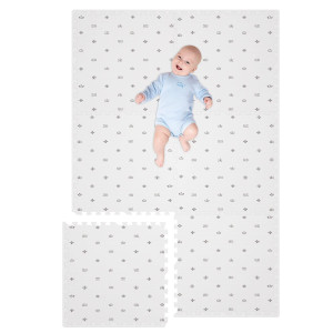 Extra Large Baby Play Mat 4Ft X 6Ft Nontoxic Foam Puzzle Floor Mat For Kids Toddlers Bohemia Handmade Pattern