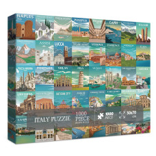 Italy Puzzle 1000 Piece For Adults Cinque Terre Rome Travel Jigsaw Puzzles City Florence Europe Landscape Nature Puzzle For Ad