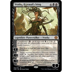 Magic The Gathering Vraska Betrayals Sting 115 Phyrexia All Will Be One