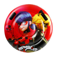 Miraculous Ladybug Officially Licensed Pool Float Raft Inflatable Tube 30 Inches Ladybug Cat Noir Ring Float Inner Tub