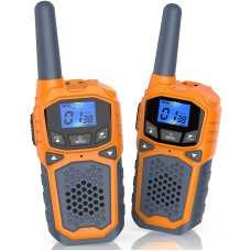 2 Walkietalkies For Kid Outdoor Toys For Boys And Girls Long Distance Walkietalkies Suitable For Camping Hiking Birthday Gi