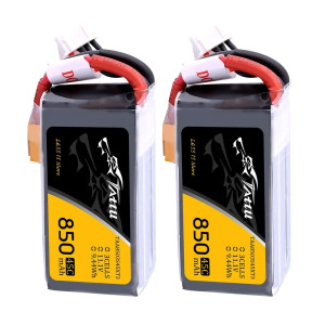 Tattu 850Mah 111V 45C 3S Lipo Battery Pack With Xt30 Plug2 Pcs