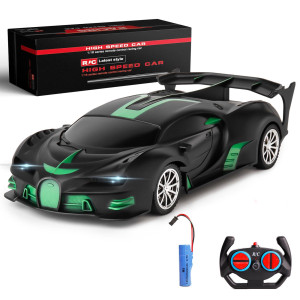 Kulariworld Remote Control Car 118 Rechargeable High Speed Rc Cars Toys For Boys Girls Vehicle Racing Hobby With Headlight Xmas