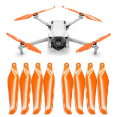 Master Airscrew Stealth Propellers For Dji Mini 3 Orange 4 Propellers In Set