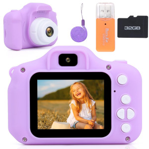 Upgrade Kids Camera For Toddlers Christmas Birthday Gifts For Age 39 Girls And Boys Hd Digital Video Camera Mini Play Camera