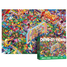 Antelope 1000 Piece Puzzle For Adults Drivein Movie Jigsaw Puzzles 1000 Pieces 1000 Pieces High Resolution Matte Finish