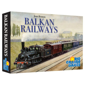 Balkan Railways Rio Grande Games Train Board Game Wealth Building Stategy Ages 14 35 Players 4590 Min