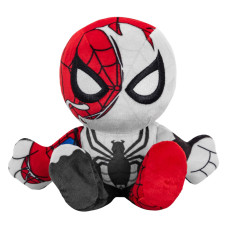 Bleacher Creatures Marvel Venomized Spiderman 8 Kuricha Sitting Plush Soft Chibi Inspired Toy