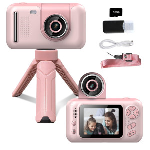 Makolle Kids Camera Kids Camera For Girls Kids Digital Camera Kid Video Camera For Vlogging Kids Video Camera With Flipup L