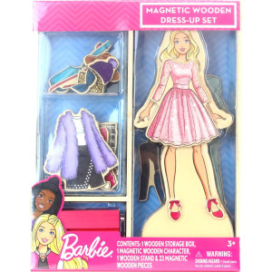 Barbie Magnetic Wooden Dress Up