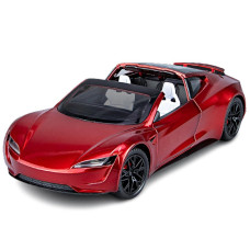 124 Roadster Diecast Toy Car For Collectors Boys Or Girls Alloy Diecast Car Model Roadster Model Car Pull Back Vehicles Wit