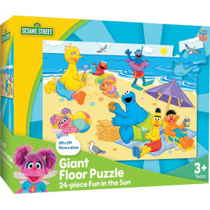 Sesame Street Fun In The Sun 36Pc Floor Puzzle