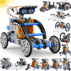 Stem 13In1 Education Solar Power Robots Toys For Boys Age 812 Diy Educational Toy Science Kits For Kids Building Experiment