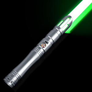 Eleskoco Smooth Swing Dueling Lightsaber Infinite Colors Changeable Light Sabers Motion Control 16 Sound Fonts Aluminum Hilt L