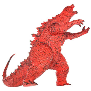 Twcare Fire Godzilla Vs Kong 2021 Toy Burning Action Figure Flaming King Of The Monsters Movie Series Movable Joints Soft Vin