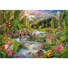 Roseart Kodak Premium Wild Frontier 1000 Piece Jigsaw Puzzle For Adults