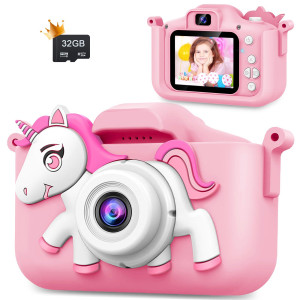 Weoluli Kids Camera Birthday Gifts Toys For 3 4 5 6 7 8 Years Old Girls Boy Toys Camera For Girls Age 310 Toddler Camera With 3