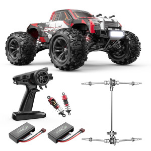 Mew4 116 4X4 Rc Offroad Truck Rtr Durable Beginner Rc Car High Speed 38 Kmh Remote Control Monster Truck With 2 1500 Mah B