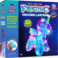 Purple Ladybug Prismic Unicorn 3D Puzzle Unicorn Night Light For Girls Unicorn Gifts Crafts For Teens Gifts For 1216 Year O