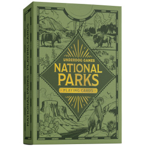 Underdog Games National Park Playing Cards 52 Pieces Of Stunning Custom Art Unique Park For Every Card