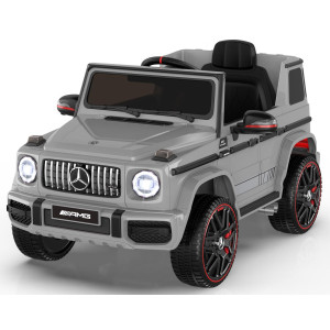 Anpabo Licensed Mercedesbenz G63 Car For Kids 12V Ride On Car Wparent Remote Control Low Battery Voice Prompt Led Headlight