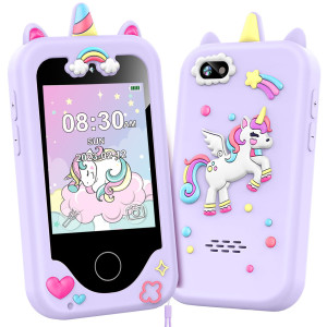 Kids Smart Phone For Girls Christmas Birthday Gifts For Girls Age 310 Kids Toys Cell Phone 28 Touchscreen Toddler Learning