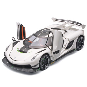 Oanmyjjo Toy Cars For Boys 124 Koenigsegg Jesko Metal Die Cast Toy Cars Collectibles Koenigsegg Model Car Pull Back Koenigsegg