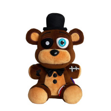 Xsmart Mall Collectible Stuffed Withered Freddy Plush Soft Huggable For Kid All Age Fan 7 Inch