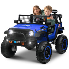 Ottaro 24V 4Wd2Wd Switchable Ride On Cars 2 Seater Kids Electric Vehicle Truck With 20 Inch Seater 4X100W Motors 4 Shock Abs