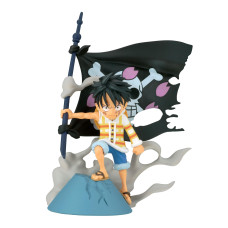 Banpresto One Piece Log Stories Monkey D Luffy Bandai Spirits World Collectable Figure