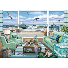 Ravensburger Beachfront Getaway 1000 Piece Jigsaw Puzzle For Adults 12000553 Handcrafted Tooling Made In Germany Every Pie